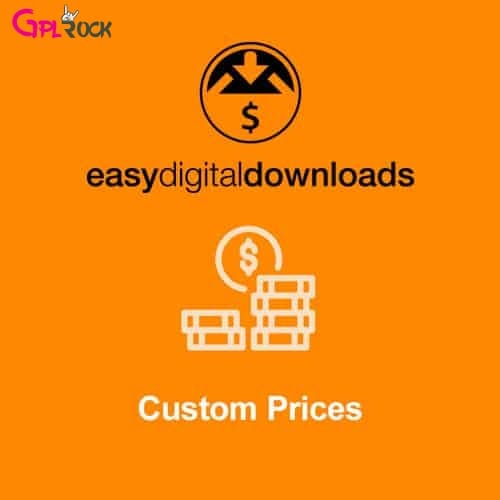 Easy Digital Downloads Custom Prices