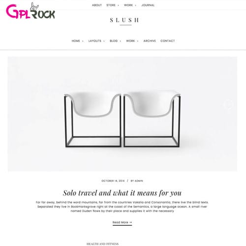 StudioPress Slush Pro Genesis WordPress Theme