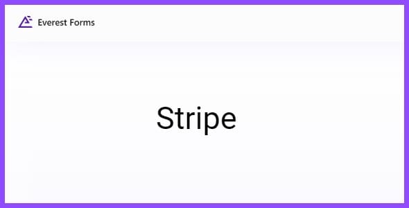 Everest Forms Stripe